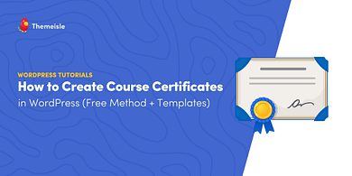 How to Create Course Certificates