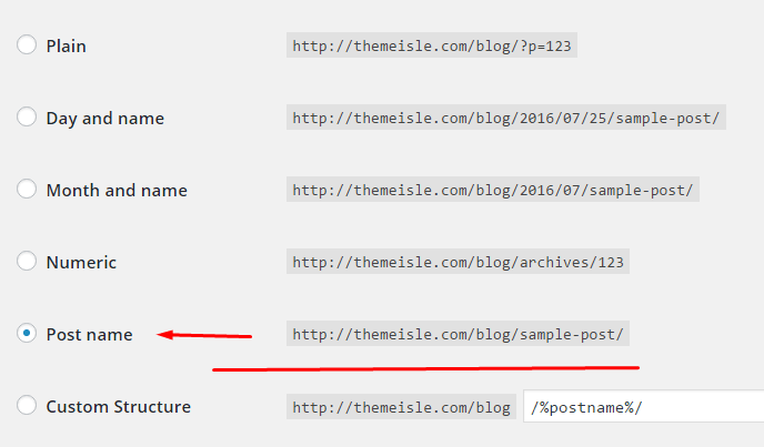better permalinks in WordPress.