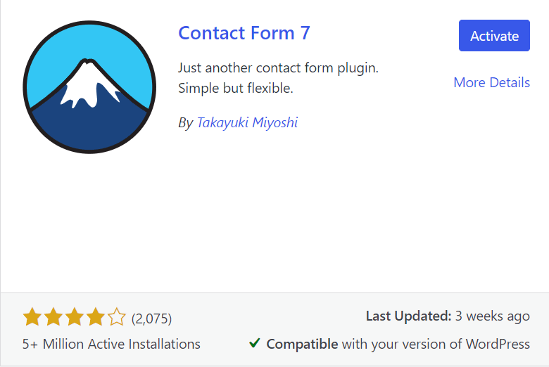 Activate Plugin