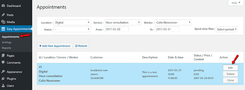 How to Let Clients Book Appointments Through WordPress (via Appointment ...