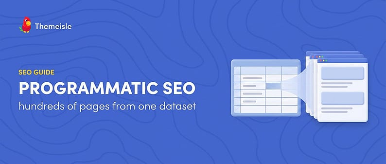 Programmatic SEO for WordPress: hundreds of pages from one dataset