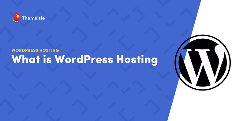 What is WordPress hosting.