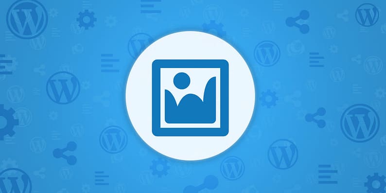 WordPress photography website