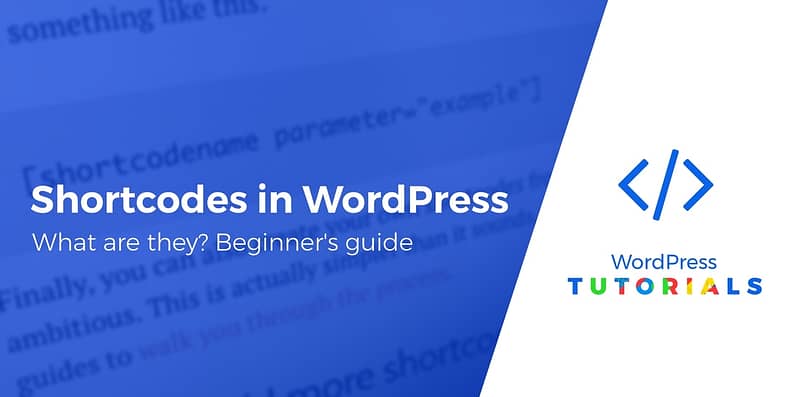 what are shortcodes in WordPress