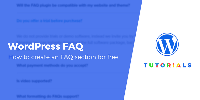 WordPress FAQ