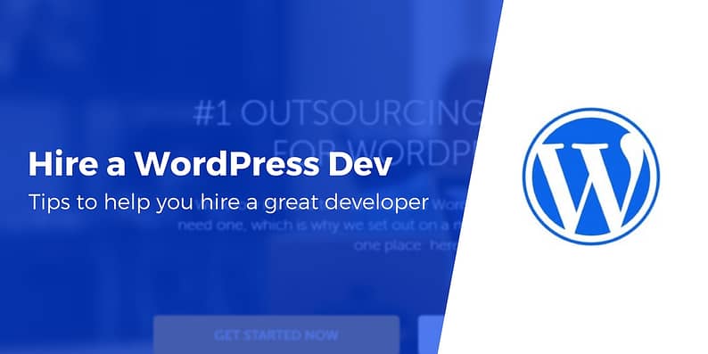 Hire a WordPress developer