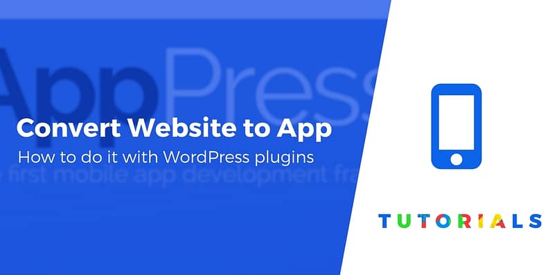 Convert website to app