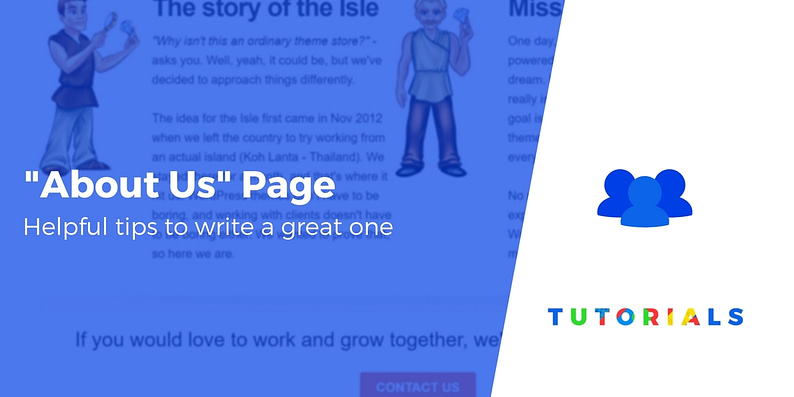 How to Write an About Us Page