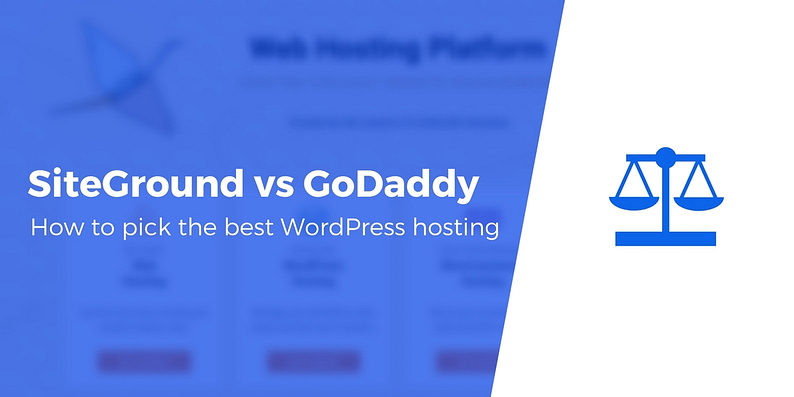 SiteGround vs GoDaddy