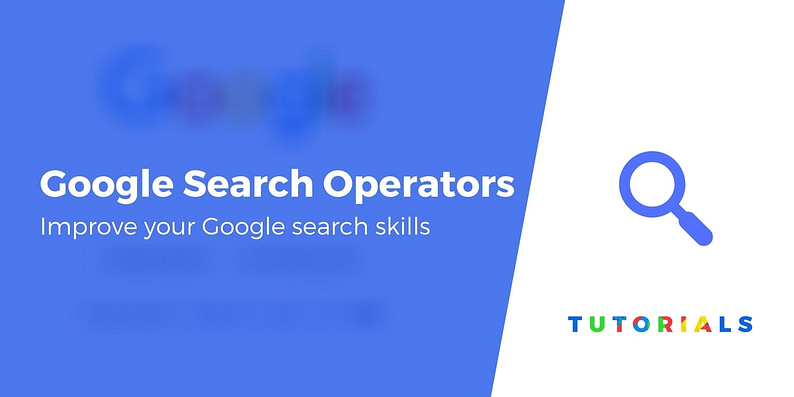 Google Search Operators