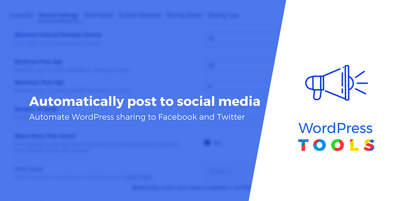 Automatically posting to Facebook and Twitter from WordPress
