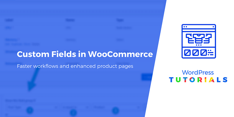 Custom fields in WooCommerce