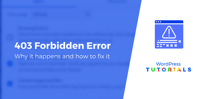 403 forbidden error