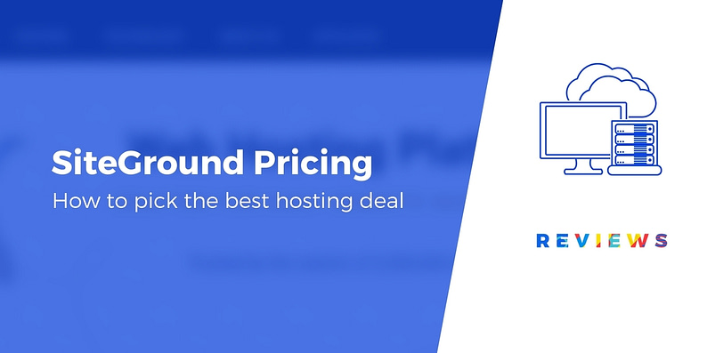 Siteground pricing