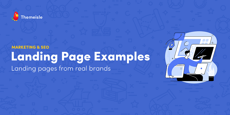 Landing page examples.
