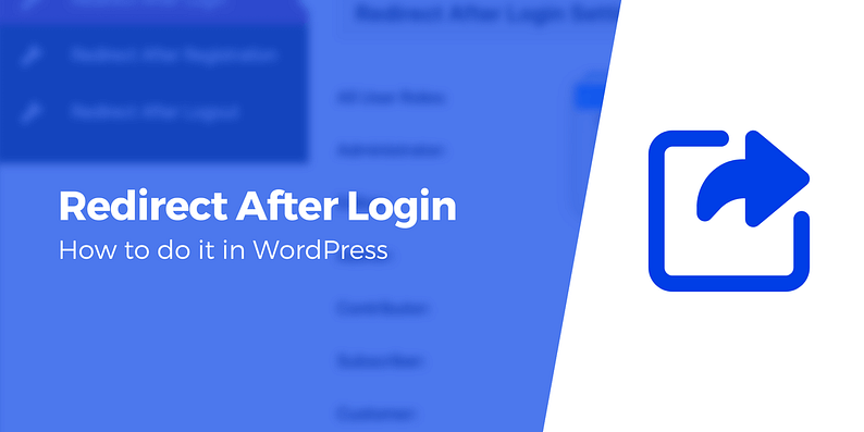 wordpress redirect after login