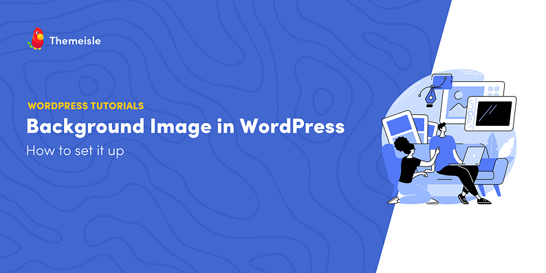 Background image in WordPress.