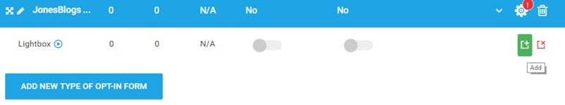 add form