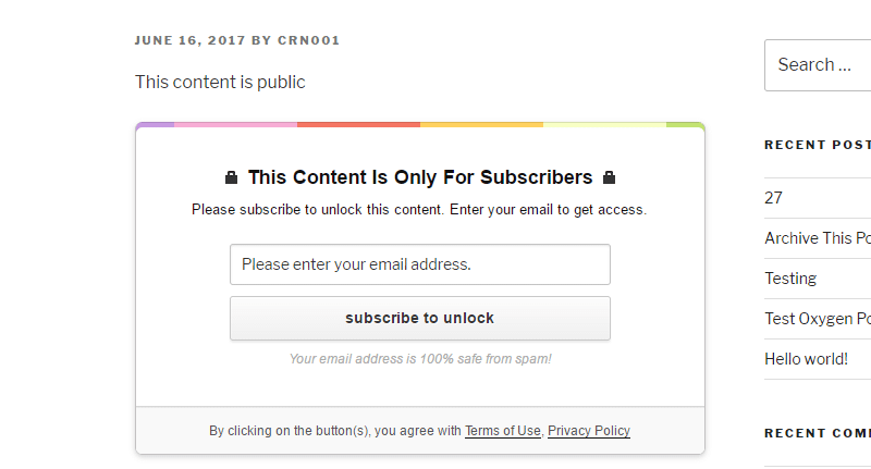 view email opt-in locker