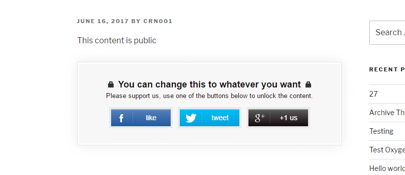 viewing your social content locker
