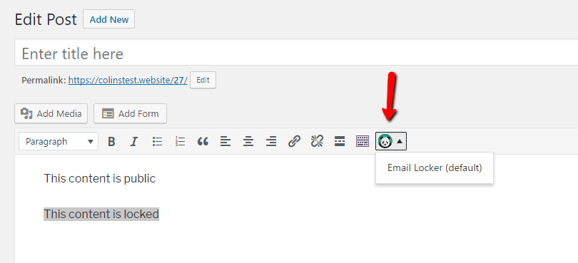 insert email opt-in locker
