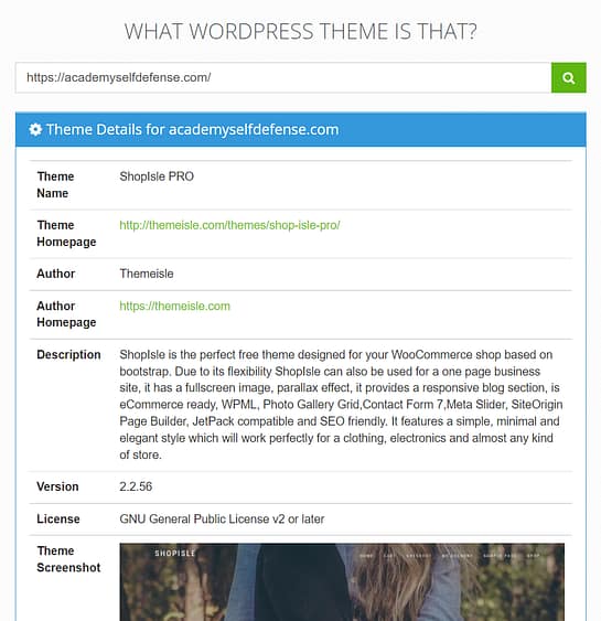 What WordPress Theme Is That