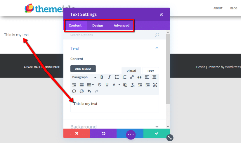 modifying divi modules