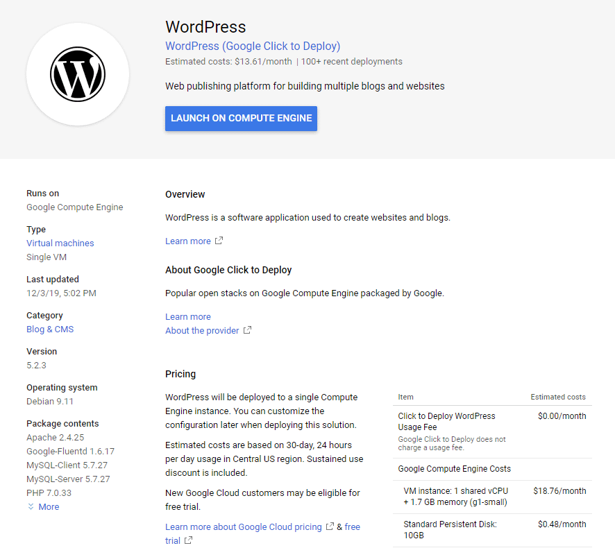 Обзор вашего стека WordPress.