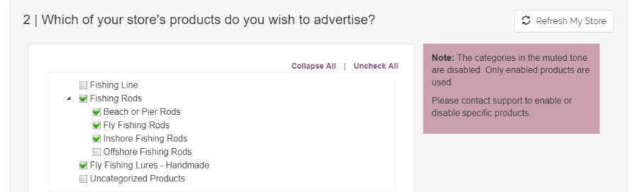 Choose which WooCommerce categories to include in Google Shopping ads