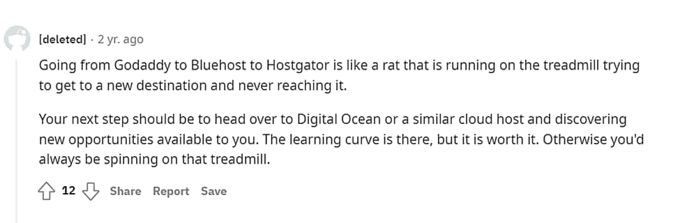GoDaddy opinion from Reddit