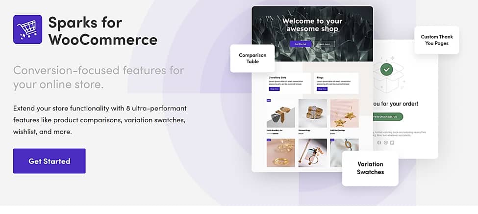 Sparks for WooCommerce