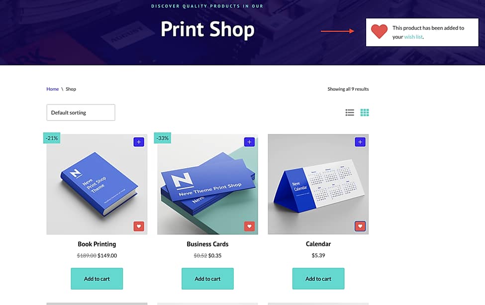 WordPress product wishlist plugin for WooCommerceplugin.