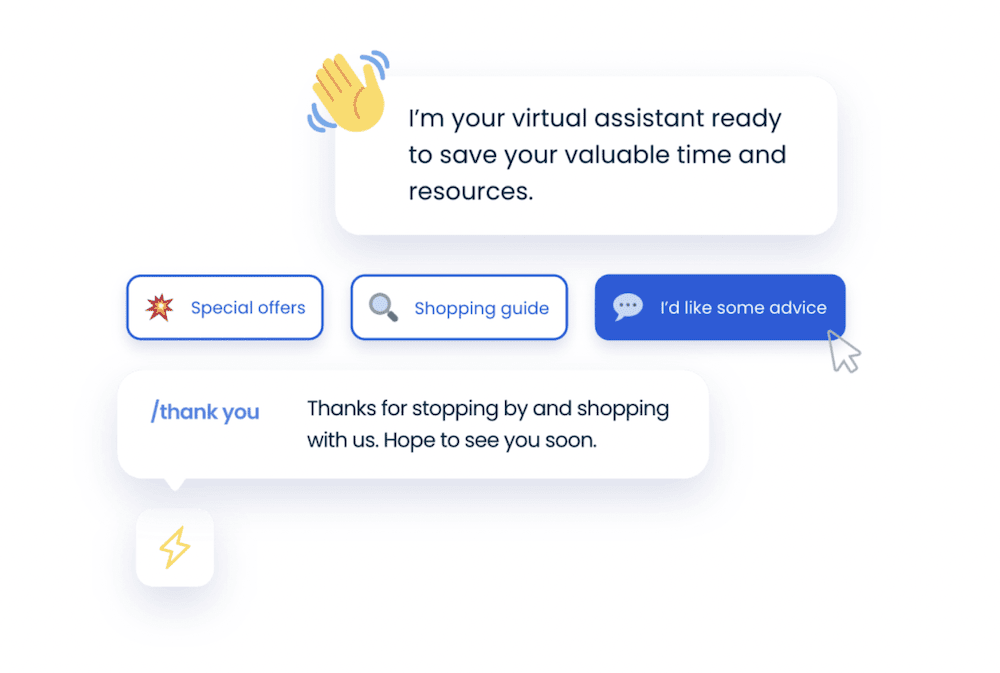 Smartsupp's live chat window.