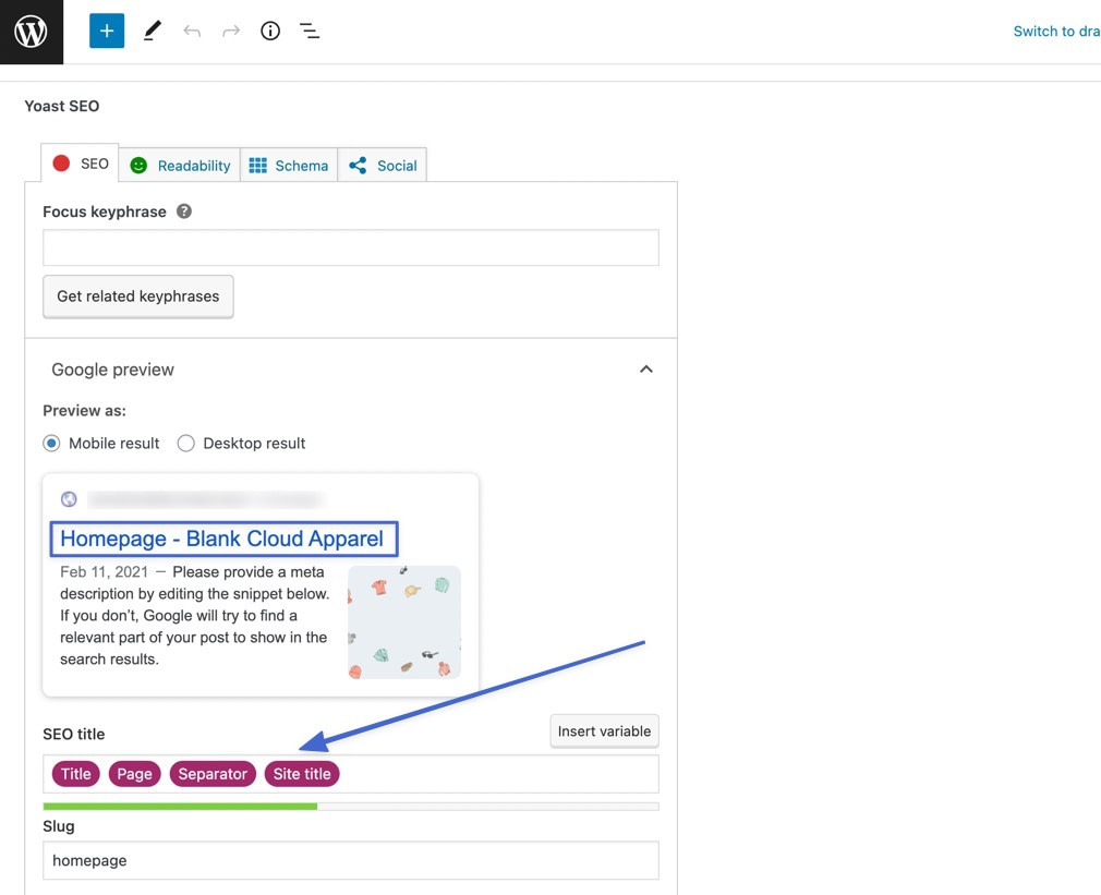 this is the SEO title