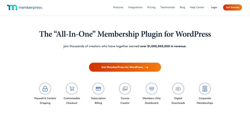 MemberPress is a premium WordPress plugin for creating restricted content.