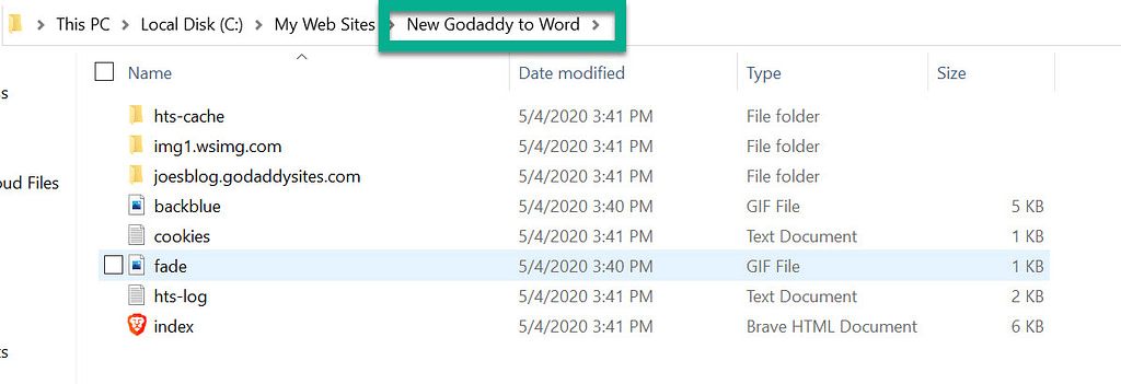 расположение файла — Конструктор веб-сайтов GoDaddy для WordPress