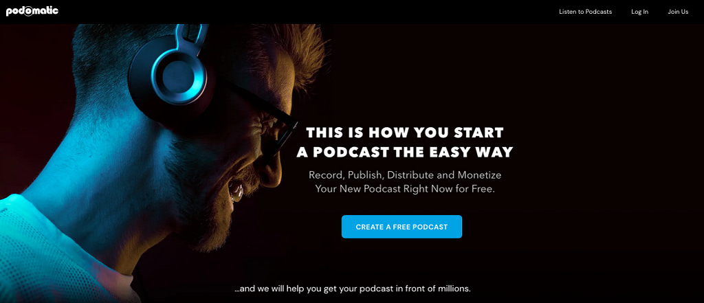 Podomatic is one of the best free podcast hosting providers.