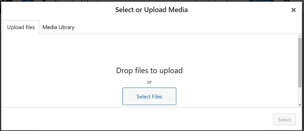 The Media Library is a WordPress video hosting option. 