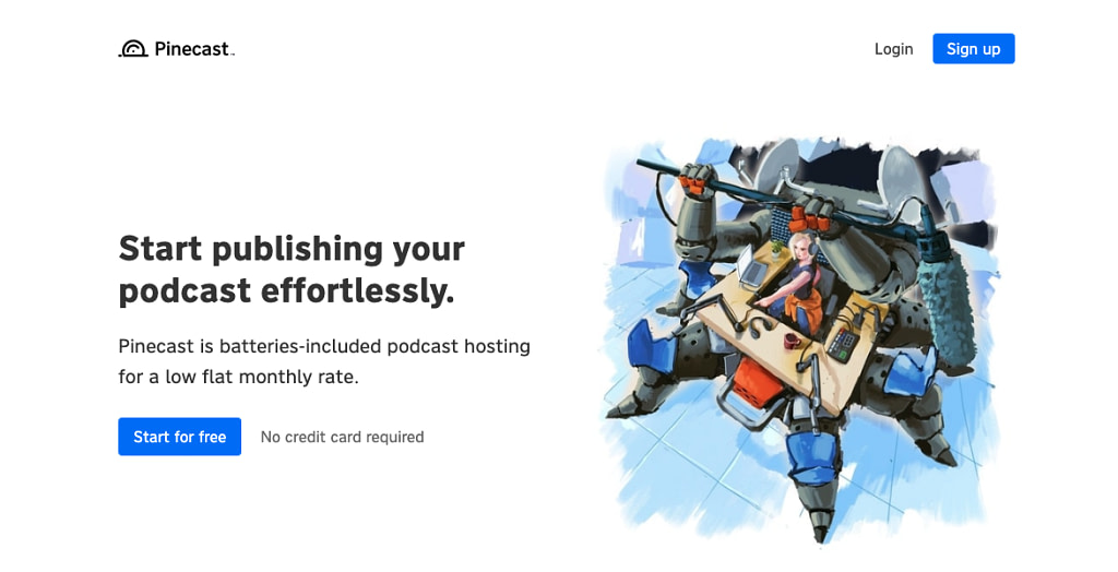 Pinecast is among the best free podcast hosting options available on the market.