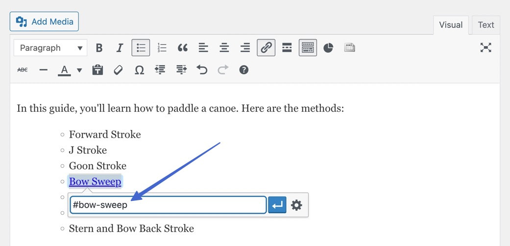 Anchor Links in WordPress: How to Use Them Correctly