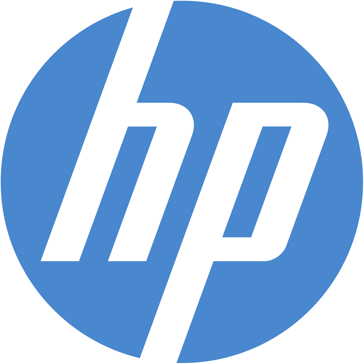 The HP logotype is an example of a monogram