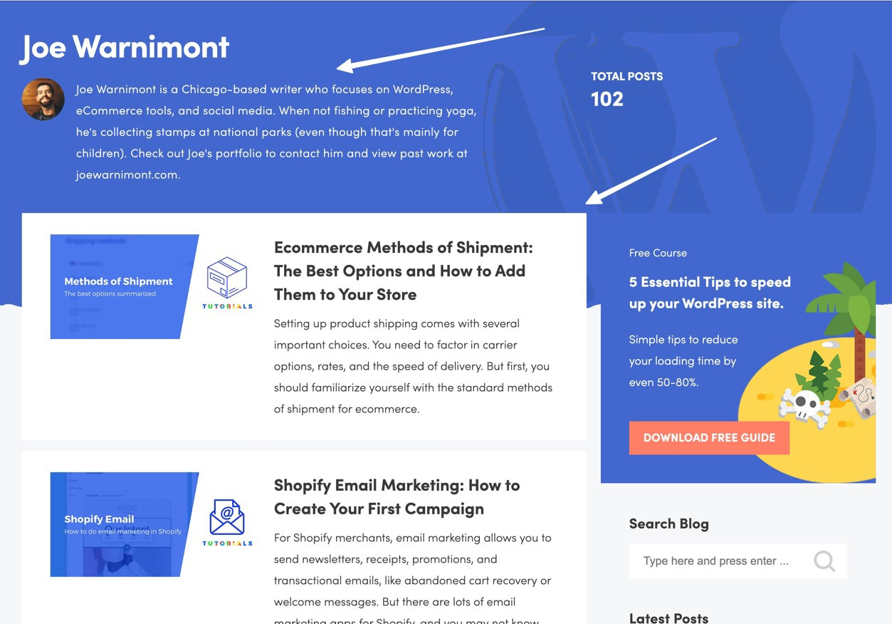 WordPress Author Pages: How to Make Custom Author Pages