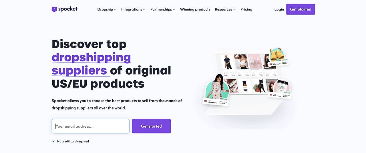 Spocket is one of the best WooCommerce dropshipping plugins