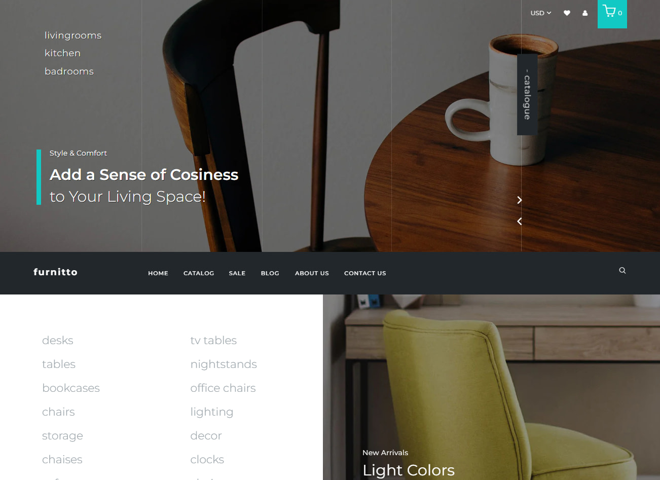 Best Shopify themes #3: Furnitto