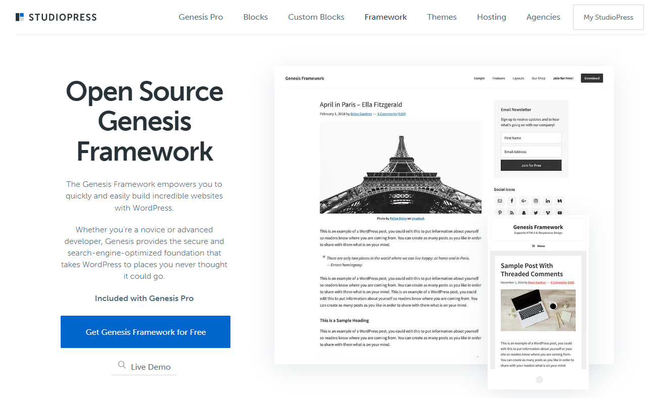 Genesis Framework