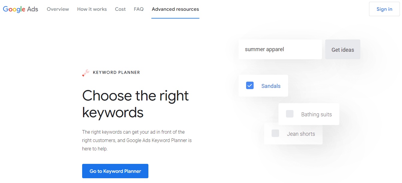Планировщик ключевых слов Google может помочь вам научиться писать SEO-контент.