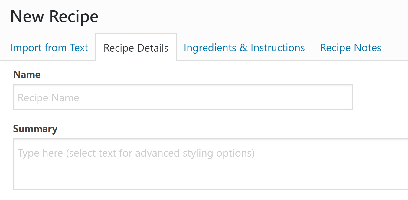 how to add recipes to WordPress with WP Recipe Maker.