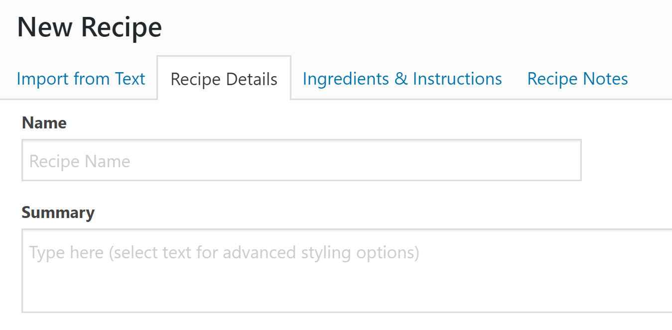 как добавлять рецепты в WordPress с помощью WP Recipe Maker.