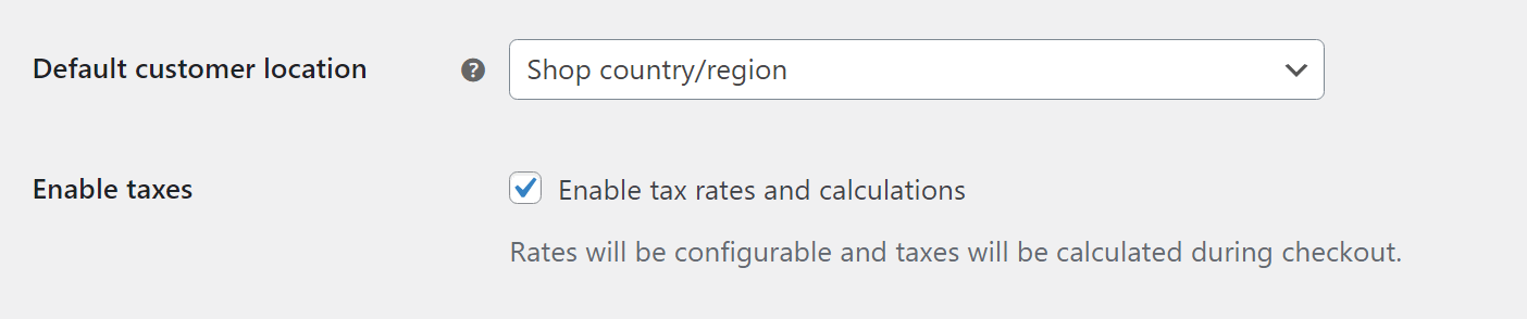 Enable taxes in WooCommerce.