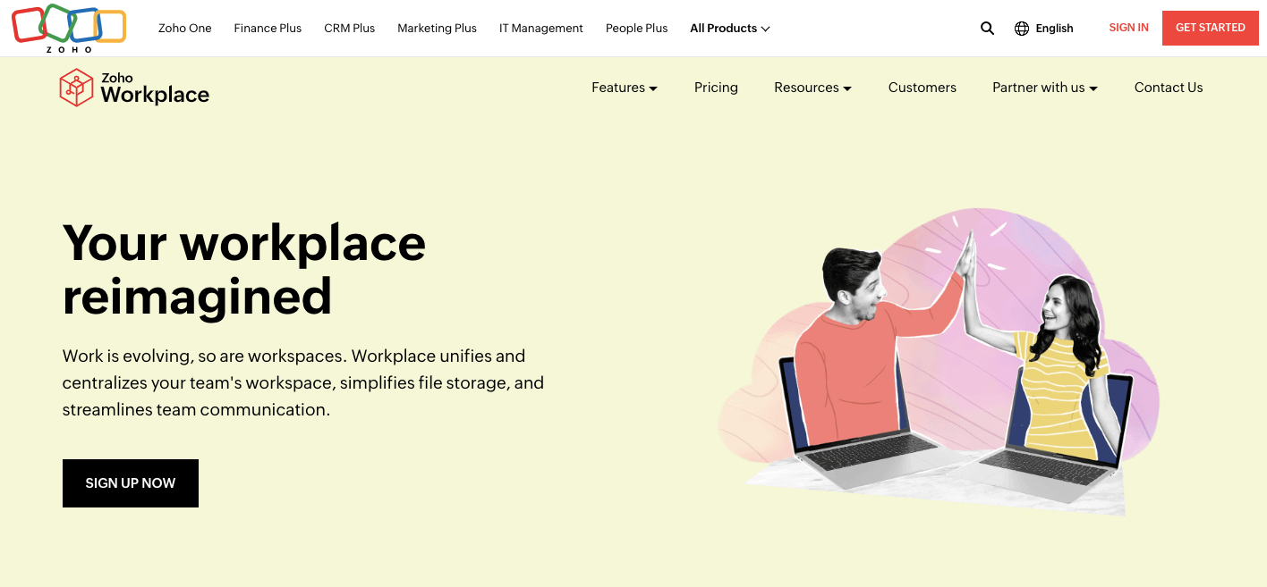 Zoho Workplace is among the best Microsoft Office alternatives.